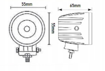 2x СВЕТОДИОДНАЯ РАБОЧАЯ ЛАМПА МИНИ-СИНИЙ КОНЦЕНТРАЦИОННЫЙ РАСПЫЛИТЕЛЬ 10 Вт