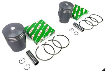 Tłoki 12V CZ 350 472 Jawa 634 360 R6 59,50 kpl Duells anodowany 6 szlif kpl