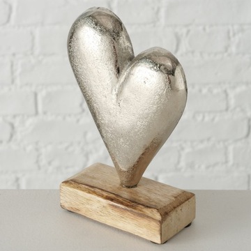 Сердце из дерева манго, 2 шт, свадебный подарок