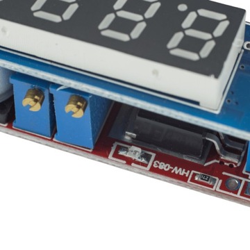 XL4015 Стабилизатор напряжения с дисплеем DC-DC 5A — ПОНИЖАЮЩИЙ ПРЕОБРАЗОВАТЕЛЬ