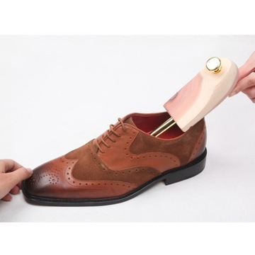 Кедровые колодки для обуви с наполнением, размер 40/41.