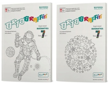 ORTOGRAFFITI KLASA 7 MATEMATYKA CZĘŚĆ 1 i 2 ZESZYT ĆWICZEŃ OPERON
