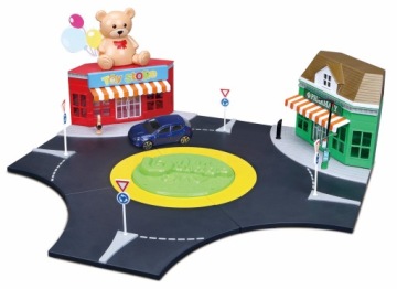 ГОРОД ББУРАГО Карусель + автомобиль 1:43 18-31520