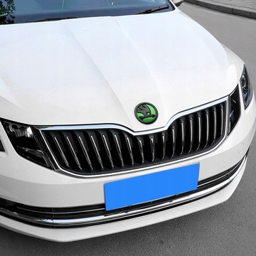 2 шт. Эмблема автомобиля Skoda 80 мм 90 мм