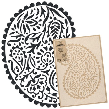 SZABLON MALARSKI wielokrotny // 45x65 // PAISLEY 2