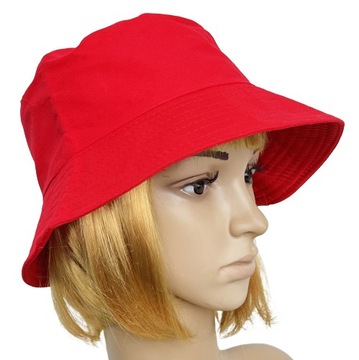 Kapelusz uniseks Bucket Wiosna/Lato 100% NATURALNY