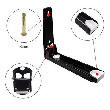 ВЫДВИЖНОЙ ДЕРЖАТЕЛЬ, СКЛАДНАЯ ПОДСТАВКА ДЛЯ МИКРОВОЛНОВОЙ ПЕЧИ ДЛЯ КУХНИ, 2 ШТ.