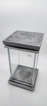 КВАДРАТНАЯ ГРИТЧ / СЕРЕБРЯНАЯ / ПАПА / ПЕРСОНАЛИЗИРОВАННАЯ /