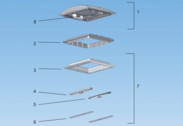 Защелка для мансардного окна MPK InterCamp
