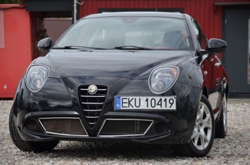 Alfa Romeo MiTo Hatchback 3d 1.4 16v 78KM 2010 CZARNA ZAREJESTR.1.4+GAZ SERWIS KLMA ALU GWARANCJA