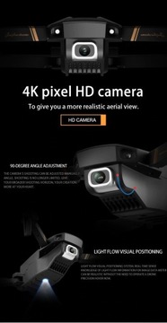 ПРОФЕССИОНАЛЬНЫЙ WIFI ДРОН 4K ДВУЯ КАМЕРА + 3 АККУМУЛЯТОРА