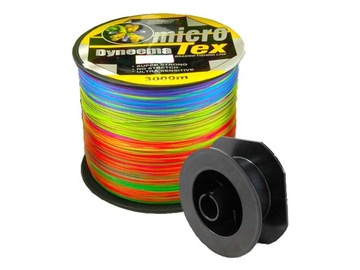 Plecionka Micro Tex kolorowa 0,25 mm.