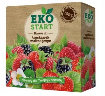 NAWÓZ EKOLOGICZNY EKO START DO TRUSKAWEK, MALIN I JEŻYN 1,5 KG
