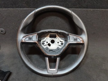 Skoda Fabia III Kierownica skóra 3V0419091L