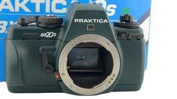 Praktica BX20s GREEN с Pentacon Prakticar 50/1.8