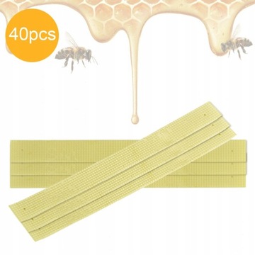 40 шт. полосок от пчелиных клещей. ПРАКТИЧЕСКОЕ ЛЕЧЕНИЕ ОТ ПЧЕЛИНЫХ КЛЕЩЕЙ.