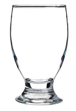 Szklanka na nóżce do soku koktajli CAPRI 300 ml