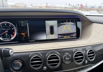 Mercedes Klasa S W222 Limuzyna wersja długa AMG S 63 AMG 585KM 2017 Mercedes-Benz Klasa S 4x4 S63 AMG 5.5 Benz 585 KM 2017r Bezwypadkowy Wa, zdjęcie 11