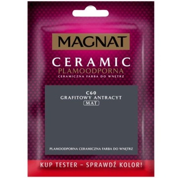 MAGNAT CERMAMIC Tester Grafitowy Antracyt C60 30ML