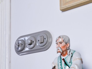 КЕРАМИЧЕСКАЯ РАМА РЕТРО-ЛОФТ, ОДИНАРНАЯ СЕРАЯ