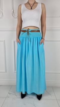 ЖЕНСКАЯ ЯРКАЯ ДЛИННАЯ ЮБКА МАКСИ В БОХО