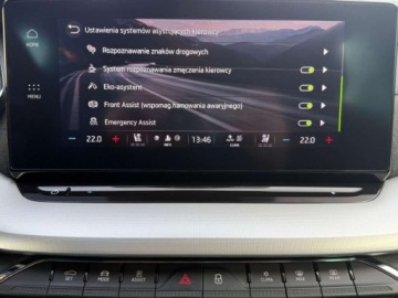 Skoda Octavia IV Kombi 2.0 TDI 150KM 2022 Skoda Octavia 2.0TDI150KM SkoraiDSGHAK VirtCockpit NisPrzebieg Keyless Kam, zdjęcie 27