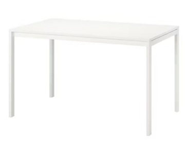 IKEA MELLTORP Stół, biały 125x75 cm