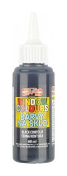 Farba witrażowa 60ml żółta 974201