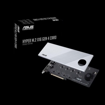 Asus Karta Hyper M.2x16 4 generacji (PCIe 4.0/3.0) OUTLET