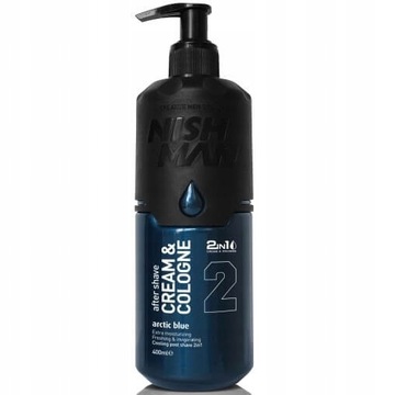 Nishman Cream Cologne Бальзам Arctic Blue 400мл