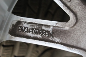 4× DISK HLINÍK AUDI OE 81A601025C 7.0" X 17" 5X112 ET 45