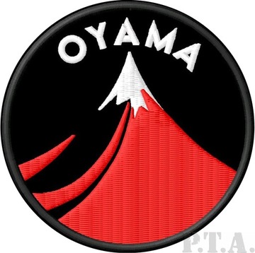Oyama Karate Naszywka Termo klej