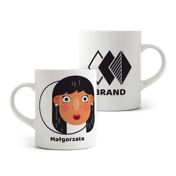 ПЕРСОНАЛИЗИРОВАННАЯ КОРПОРАТИВНАЯ КРУЖКА С ЛОГОТИПОМ ДЛЯ КОМПАНИЙ