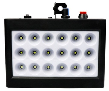 ЦВЕТНОЙ СТРОБЕСКОП ДЛЯ ТЕЛЕФОНА 3 ЦВЕТА ДИСКОТЕХНИКА 18 СВЕТОДИОДНЫХ SMD ЗВУКОВОЙ ДАТЧИК