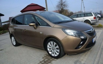 Opel Zafira C Tourer 1.4 Turbo ECOTEC 120KM 2014 Opel Zafira 1.4TB 2014r Navi PDC Brazowy Metalik Sprowadzony Oplacony, zdjęcie 9