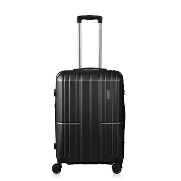BETLEWSKI Praktický cestovný kufor na výlet na kolieskach so zámkom