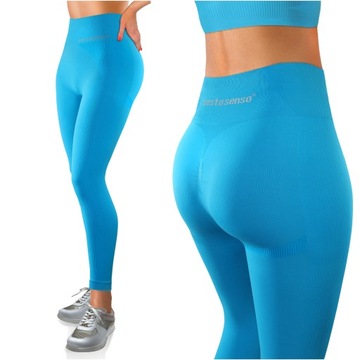 [Sesto Senso] Legginsy Fitness z efektem Push Up [L/XL]