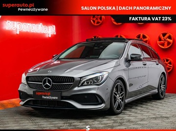Mercedes CLA C117 Shooting Brake Facelifting 2.0 220 184KM 2017 MERCEDES-BENZ CLA 220 4-Matic Combi 2.0 184KM 2017