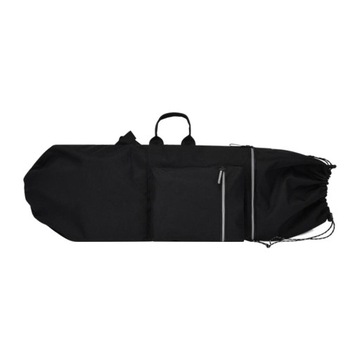 Torba na plecak na deskorolkę Longboard Carry Case Organizer czarna 84cm x
