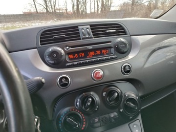 Fiat 500 II Seria 4 1.2 69KM 2015 Fiat 500 1.2 klima Alufelgi, zdjęcie 13