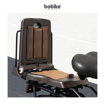 Bobike Fotelik rowerowy tylny Junior PLUS brown