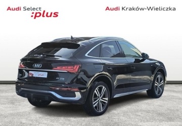 Audi 2022 Audi Q5 Sportback Gwarancja 09-2027 3x S-Line Hak MatrixOLED Tempomat ACC, zdjęcie 4