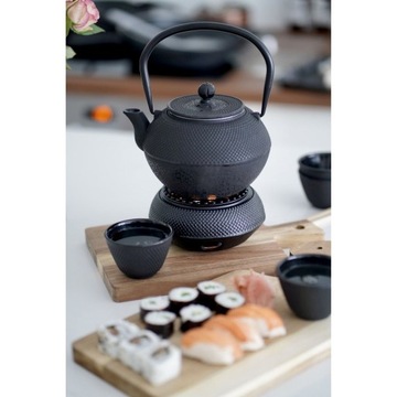 Чугунный чайник + заварочный чайник Konighoffer.