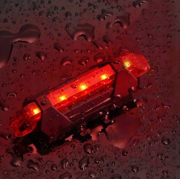 Светодиодный фонарь на руль BIKE ПЕРЕДНЯЯ + ЗАДНЯЯ СЧЕТЧИКА Набор звуковых сигналов Strong