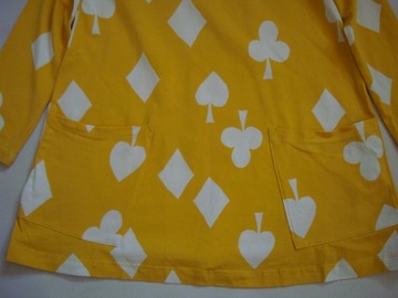 ЖЕЛТАЯ туника в форме ромба размер 122 LINDEX