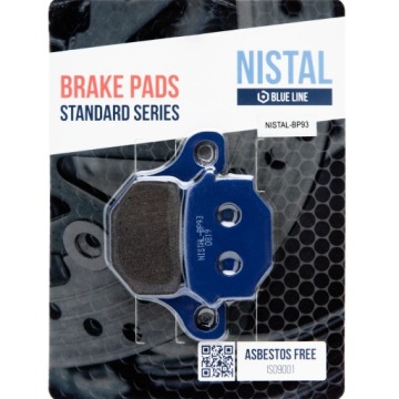 KLOCKI HAMULCOWE TYŁ DERBI TERRA 125 ADVENTURE FA93