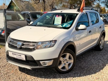 Dacia Sandero II Hatchback 5d TCe  90KM 2014 Dacia Sandero Stepway Dacia Sandero Stepway 0.9 TCe Swietny stan 90KM