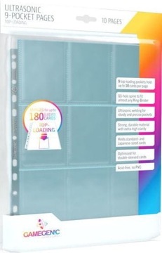 Gamegenic: Ultrasonic 9-Pocket Pages Toploading
