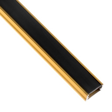 Алюминиевый профиль для светодиодных лент SURFACE MOUNTED GOLD, 2м