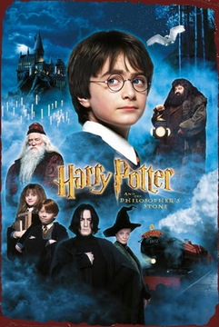 Tablica Ozdobna Blacha Harry Potter I Kamień
